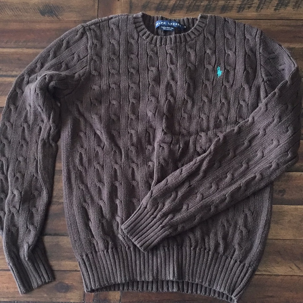 Brown sweater